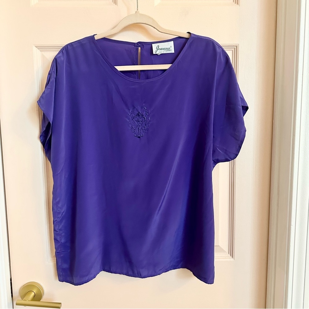 Vintage purple Joanna top